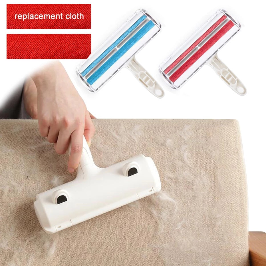 2-Way Pet Hair Remover Roller – Easy, Reusable, and Durable