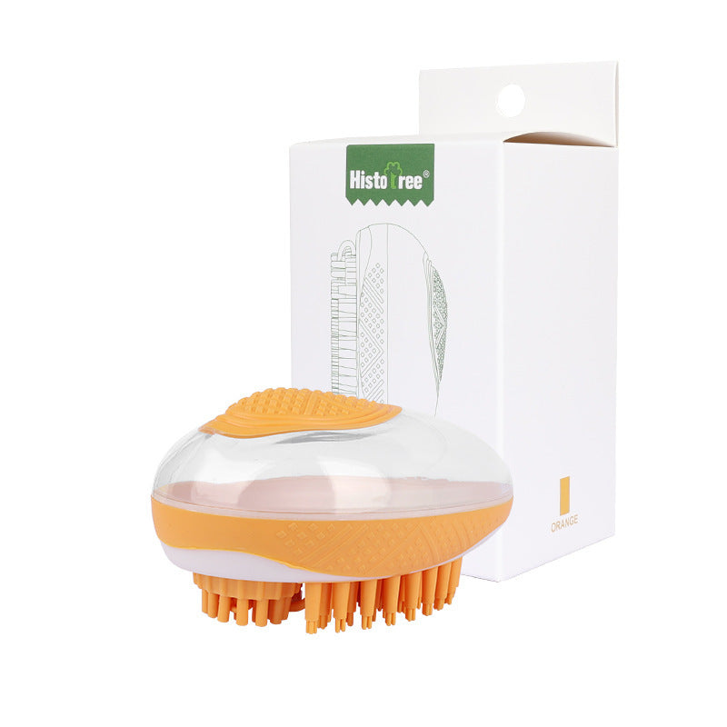 2-in-1 Pet Bath Brush - Clean, Massage & Shed Easily!