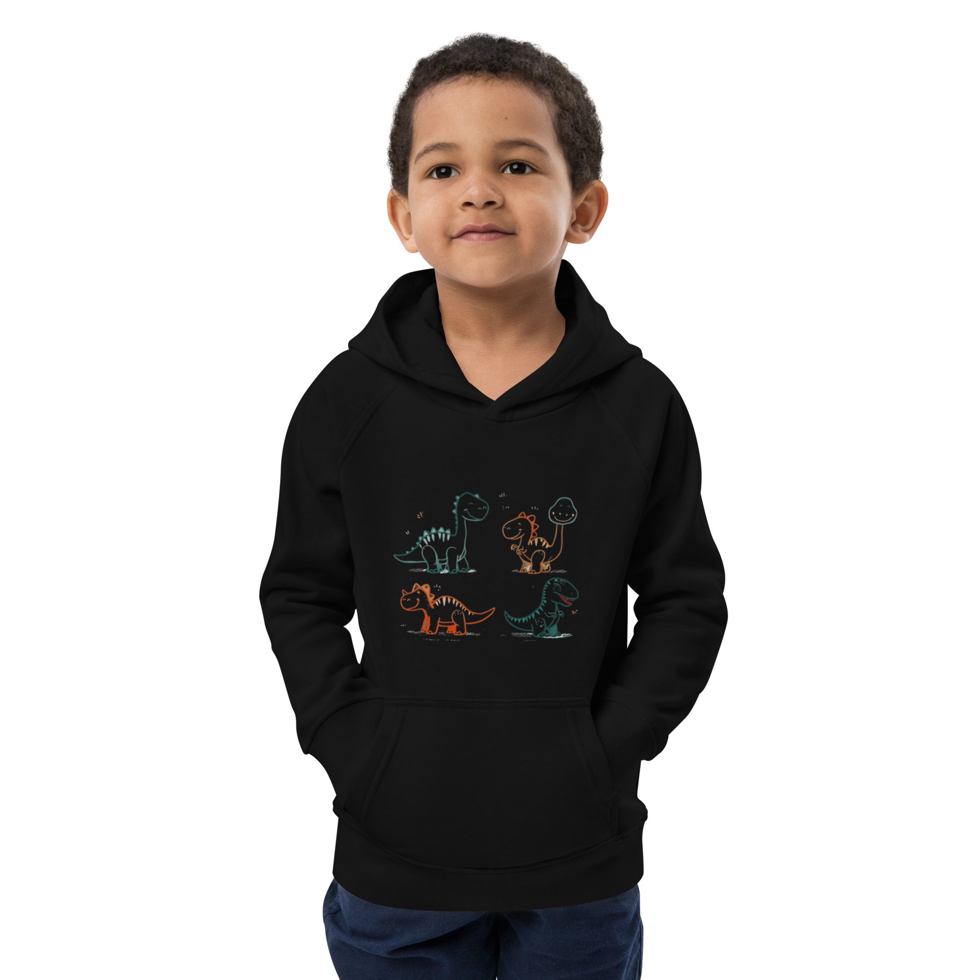 Dino Dreams Eco Hoodie - Paws Moon