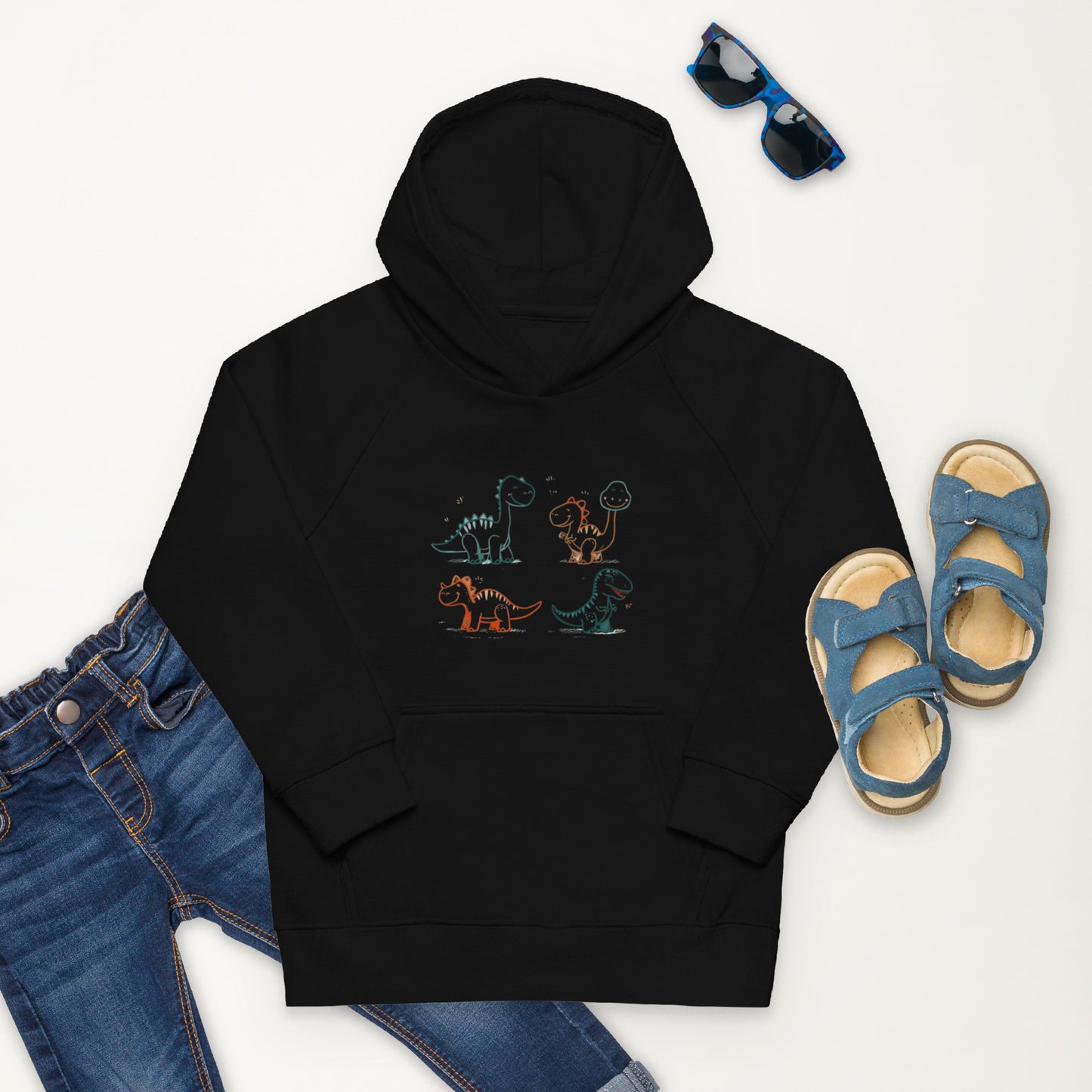 Dino Dreams Eco Hoodie - Paws Moon