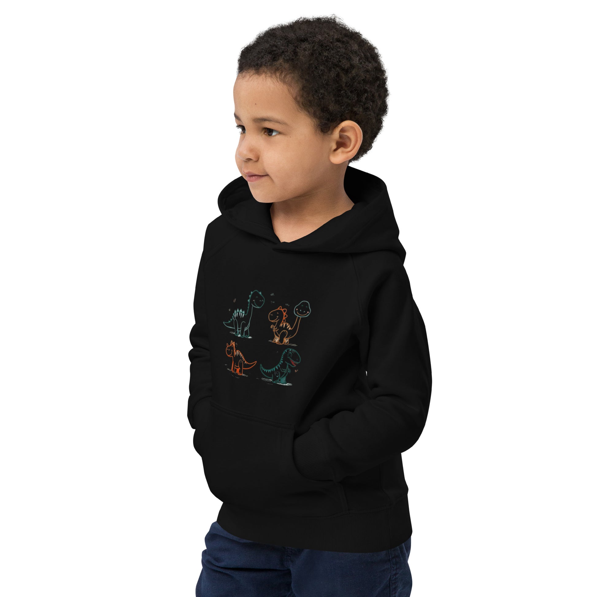 Dino Dreams Eco Hoodie - Paws Moon