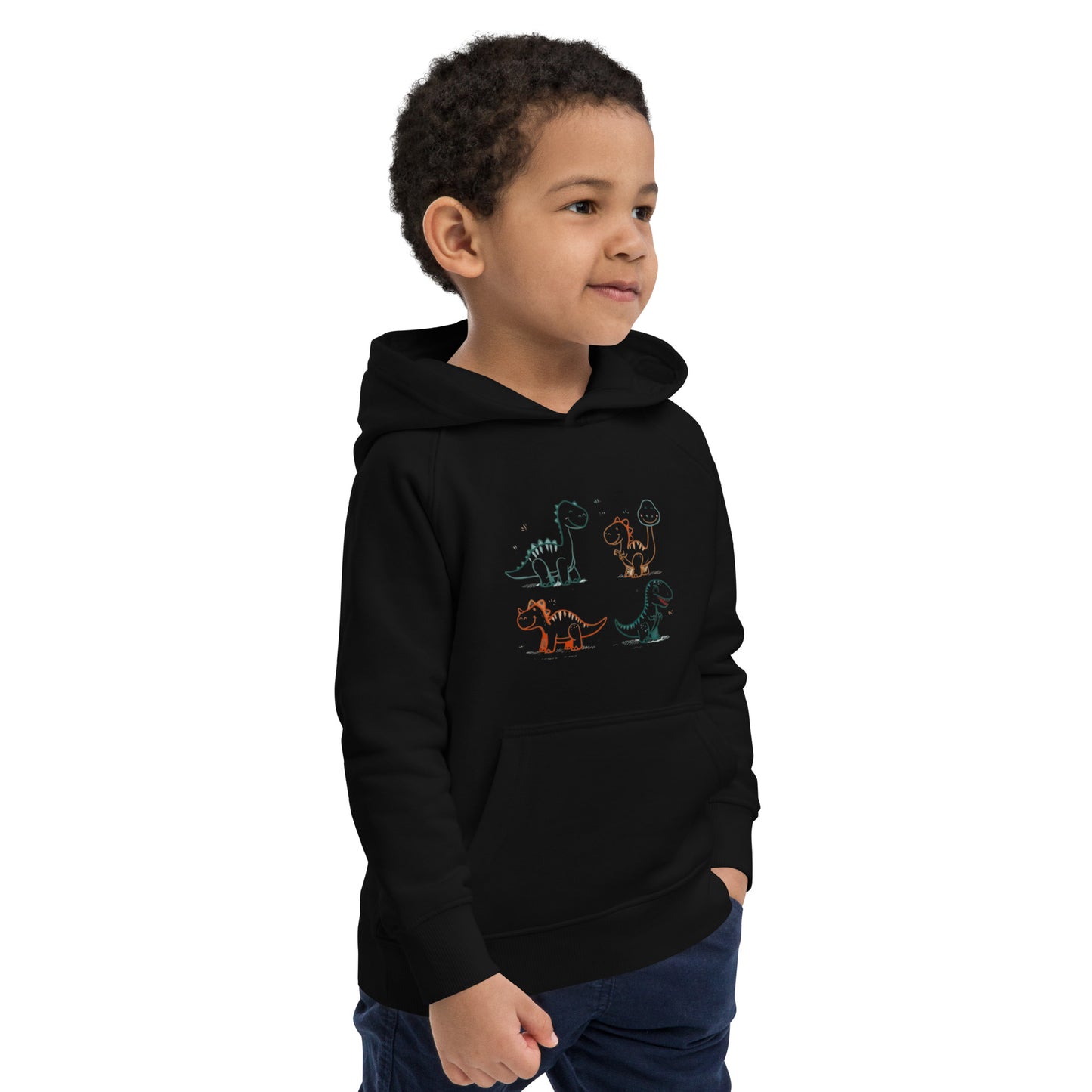 Dino Dreams Eco Hoodie - Paws Moon