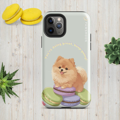 Inspiring Pomeranian Phone Case - Paws Moon