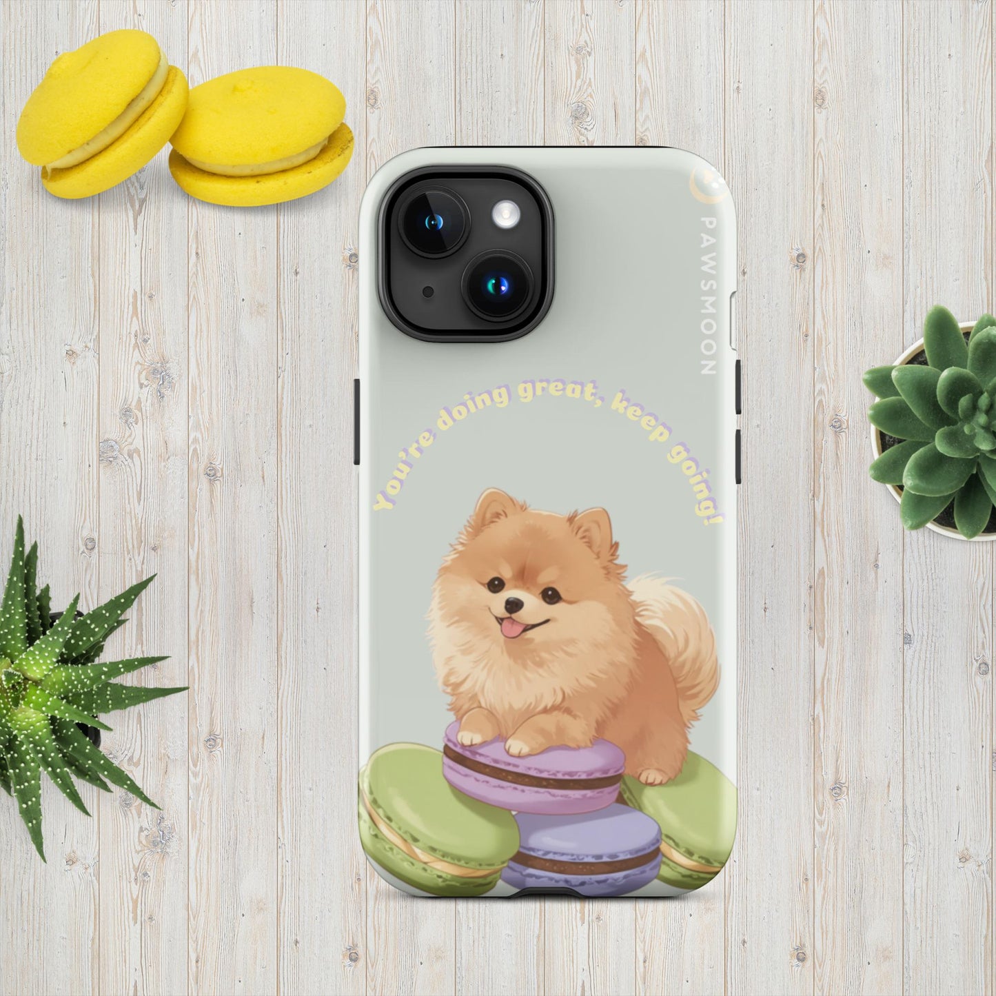 Inspiring Pomeranian Phone Case